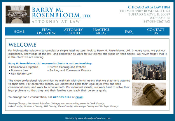 Barry Rosenbloom, Attorney at Law